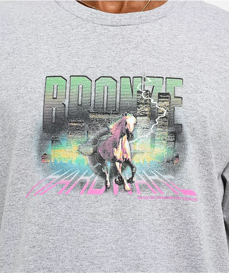 Bronze 56K NYC 2025 Grey T-Shirt