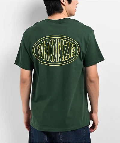 Bronze 56K Oval Frost Green T-Shirt