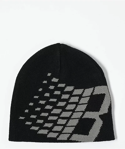 Bronze 56K Reversible Black & Navy Skully Beanie