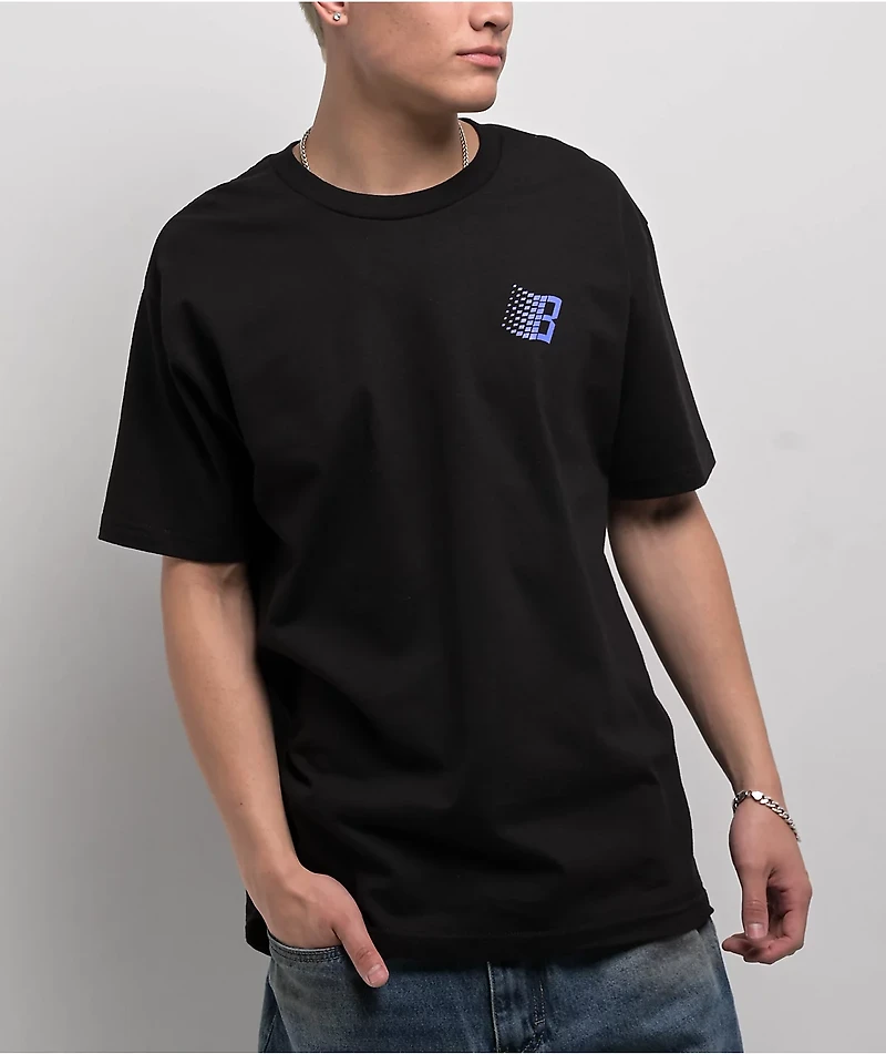 Bronze 56K Roller Logo Black T-Shirt