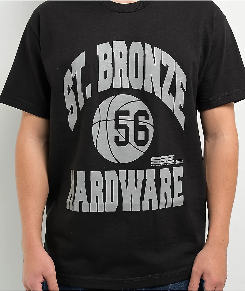 Bronze 56K St. Black T-Shirt