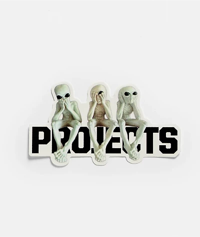 Brooklyn Projects Alien Sticker