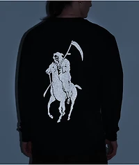 Brooklyn Projects Reaper Black Crewneck Sweatshirt