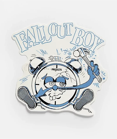 Brooklyn Projects x Fall Out Boy Clock Sticker