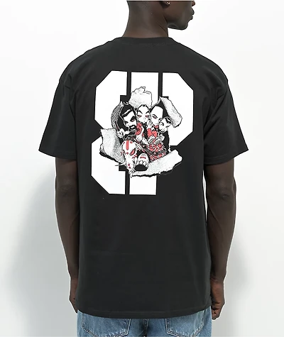 Brooklyn Projects x System of a Down Crew Black T-Shirt