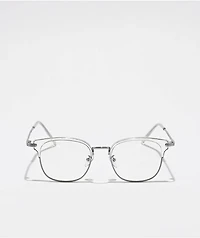 Browline Pretenders Clear Square Glasses