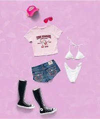 Bubble Gum Hot Pink Sunglasses