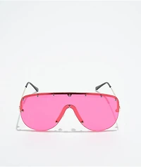 Bubble Gum Hot Pink Sunglasses