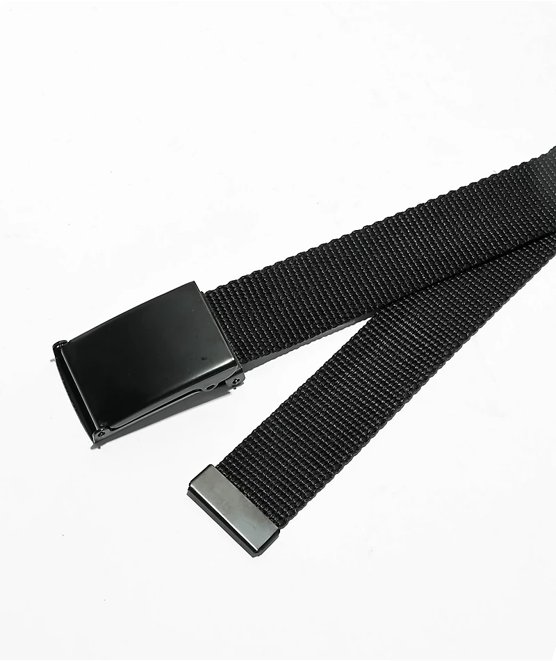 Buckle Down The Black Web Belt