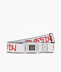 Buckle Down x Chevrolet Bussin White Seatbelt Belt