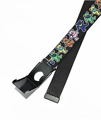 Buckle Down x Grateful Dead Dancing Bears Black Web Belt