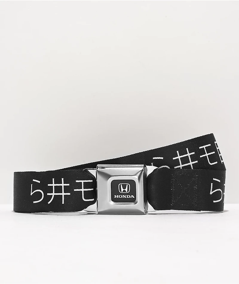 Buckle Down x Honda Sheesh Black Buckle Web Belt