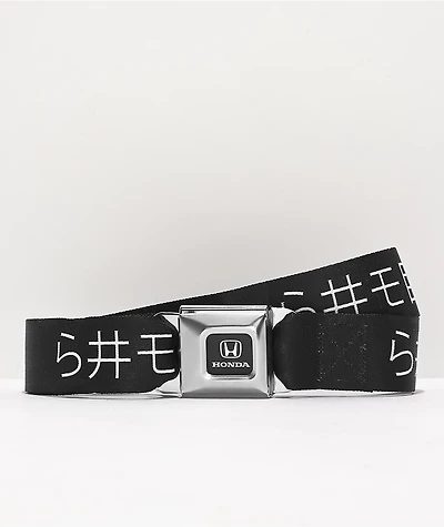 Buckle Down x Honda Sheesh Black Seatbelt Belt