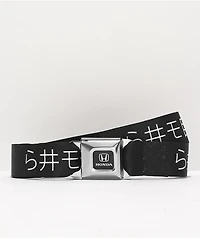 Buckle Down x Honda Sheesh Black Seatbelt Belt