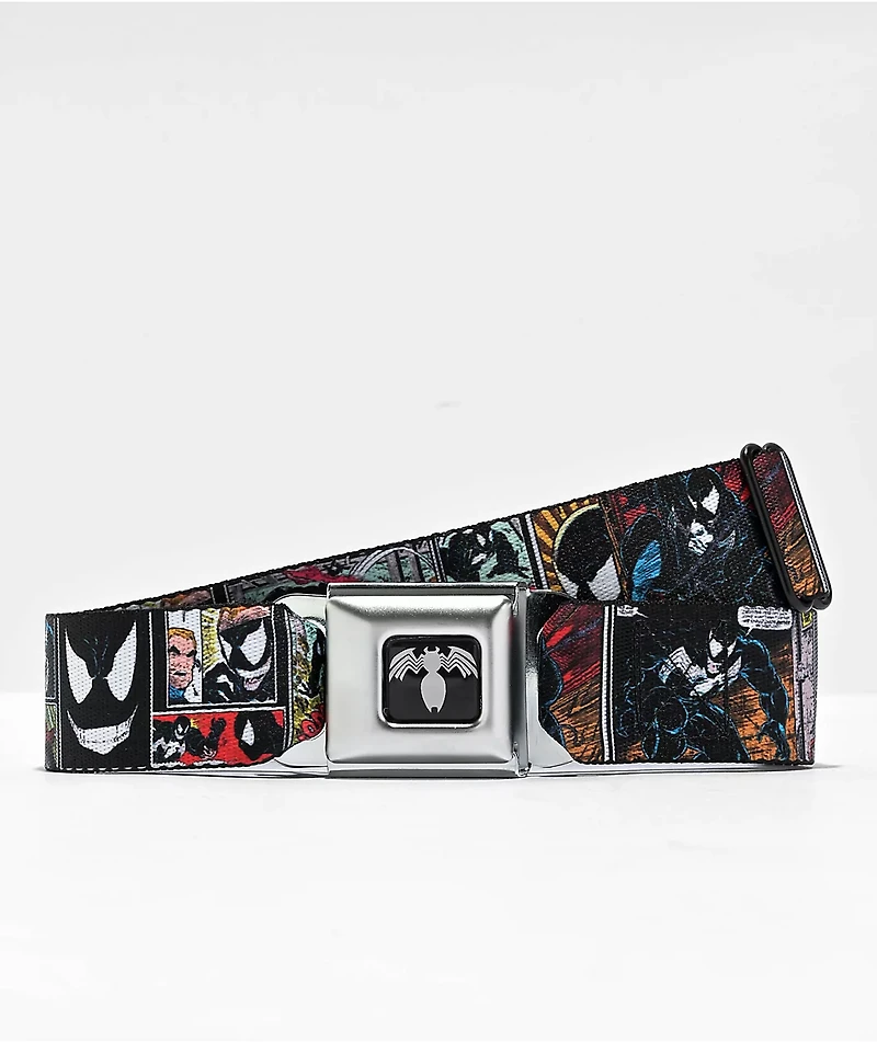 Buckle Down x Marvel Venom Black Web Belt