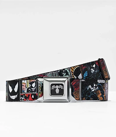 Buckle Down x Marvel Venom Black Web Belt