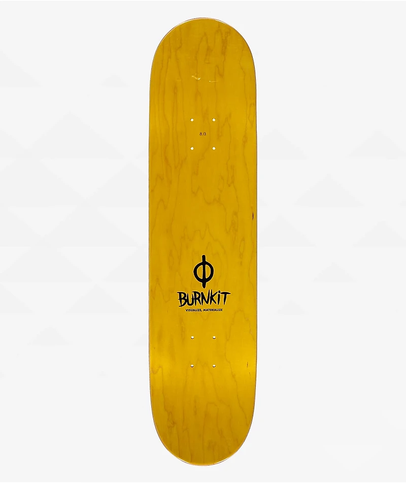 Burnkit Fungi 8.0" Skateboard Deck