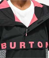 Burton Frostner Black & White 10K Anorak Snowboard Jacket