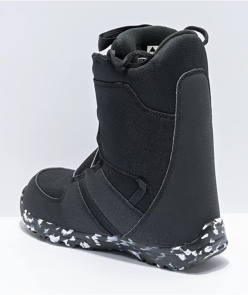 Burton Grom Boa Black Snowboard Boots Kid's 2021