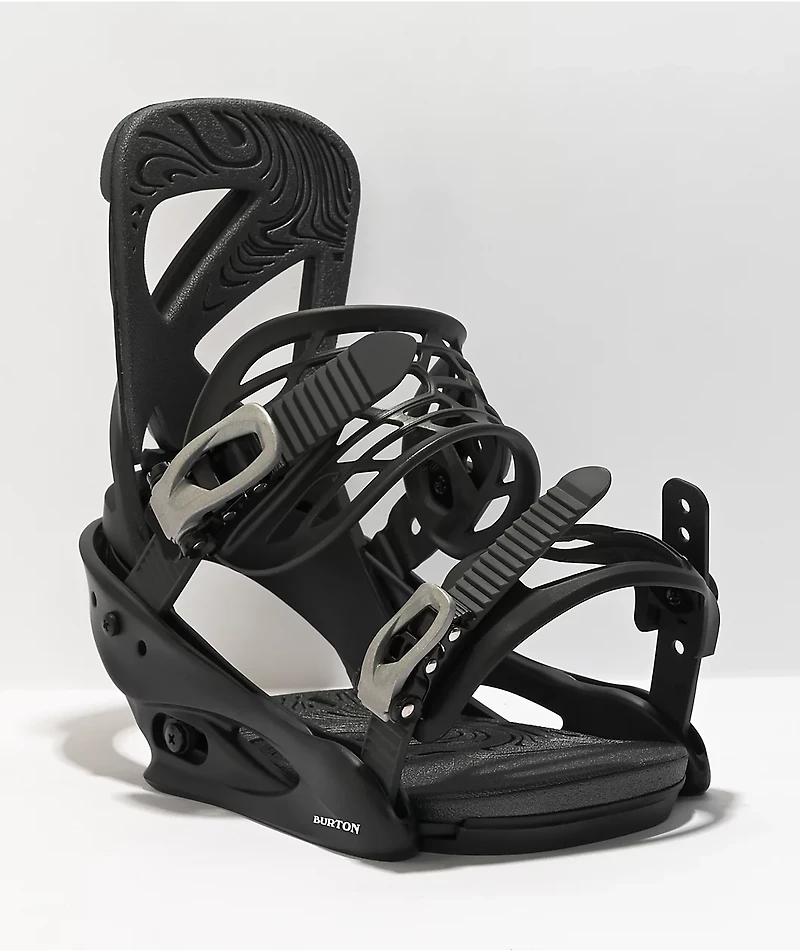 Burton Scribe Black Women's Snowboard Bindings 2022