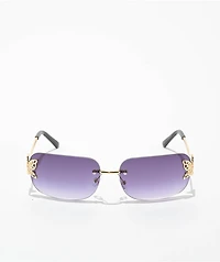 Butterfly Black Sunglasses