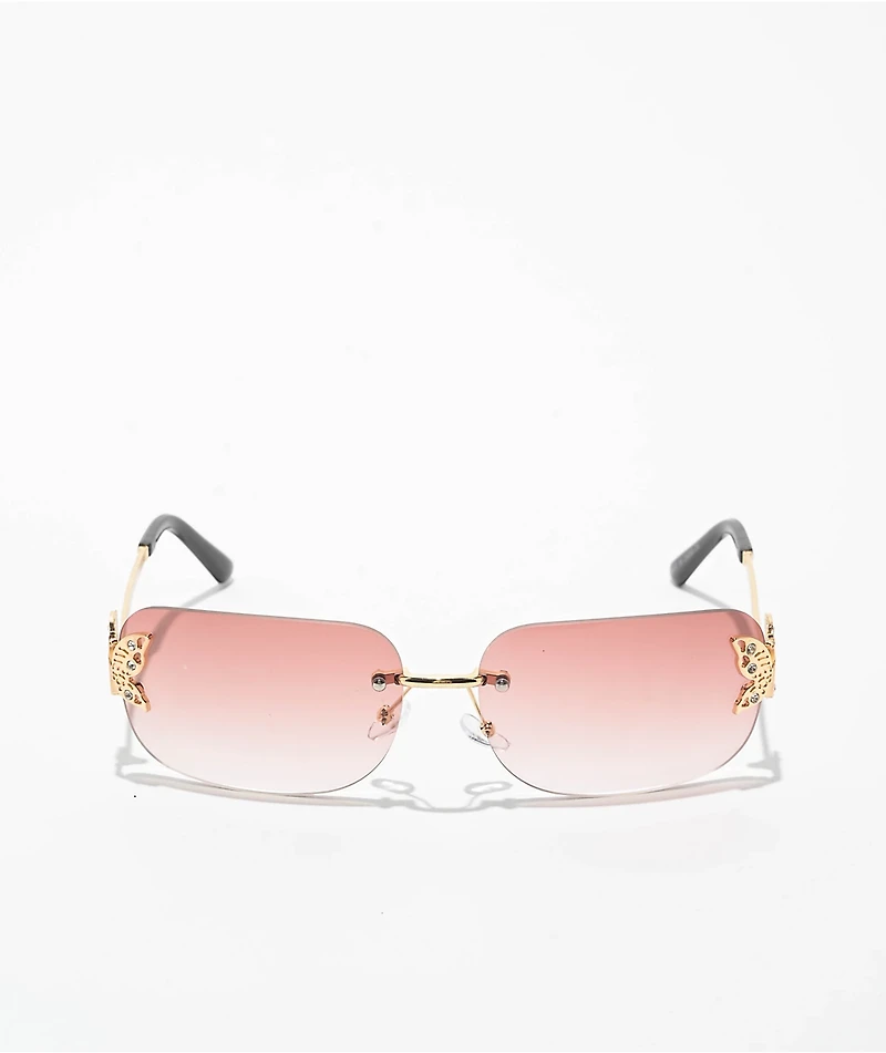 Butterfly Brown Sunglasses