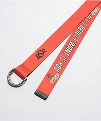 By Samii Ryan All I Really Want D-Ring Red Belt