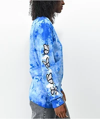 By Samii Ryan Angel Butterfly Tie Dye Long Sleeve T-Shirt