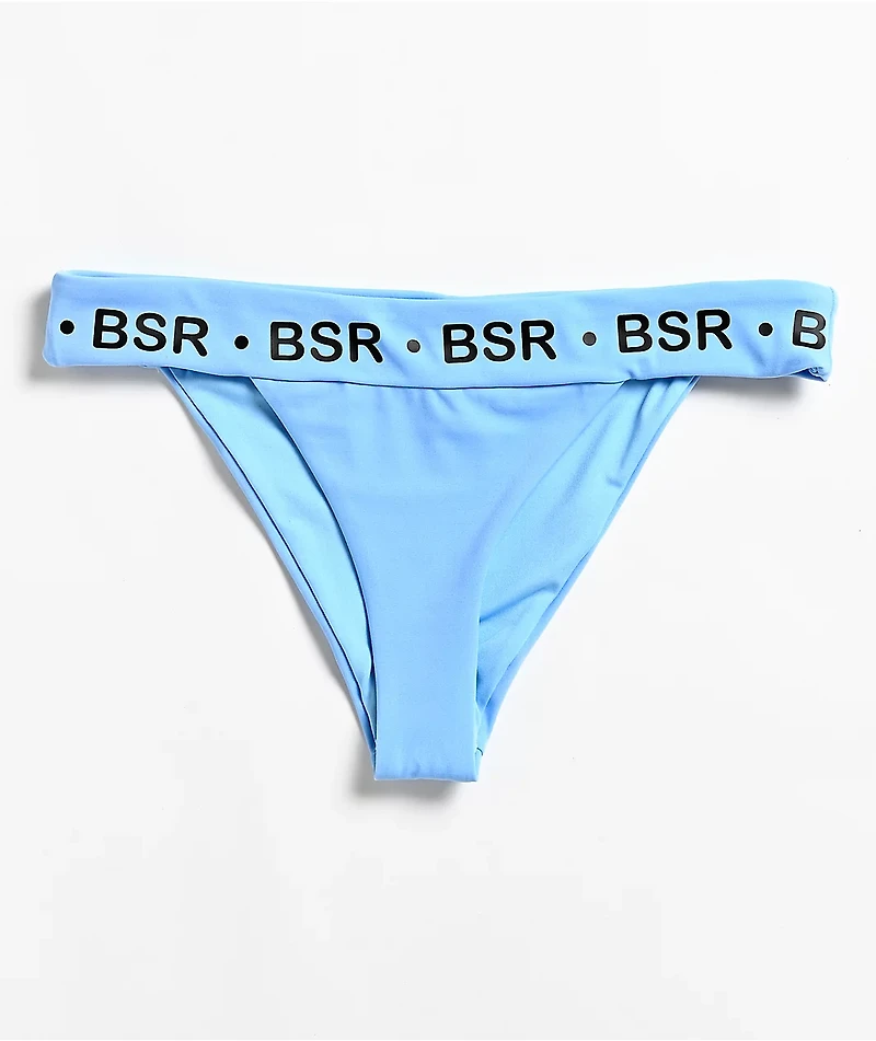By Samii Ryan Break Rules Blue Cheeky Bikini Bottom