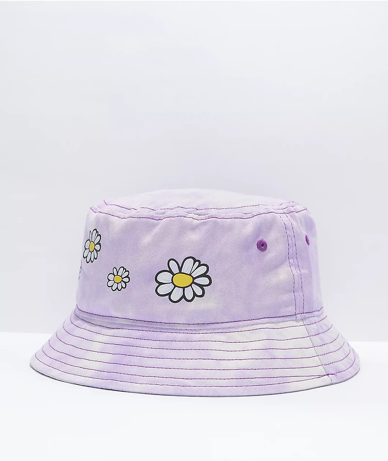 By Samii Ryan Daisy Lavender Tie Dye Bucket Hat