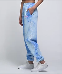 By Samii Ryan Day Dreamer Blue Tie Dye Sweatpants