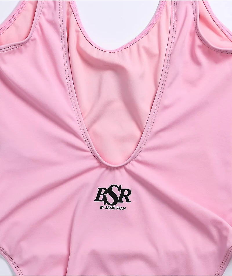 By Samii Ryan Goodbye Rose Pink One Piece Swimsuit