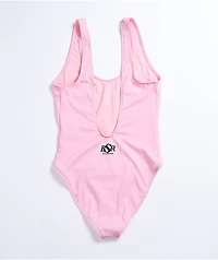 By Samii Ryan Goodbye Rose Pink One Piece Swimsuit