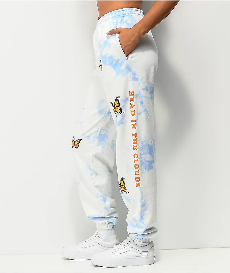 By Samii Ryan Head The Clouds Tie Dye Sweatpants