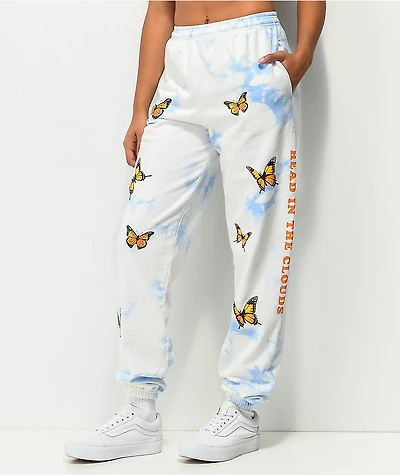 By Samii Ryan Head The Clouds Tie Dye Sweatpants