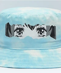 By Samii Ryan I See You Blue Tie Dye Bucket Hat