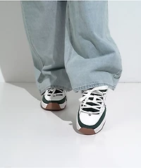 C1RCA CX201R White & Green Skate Shoes