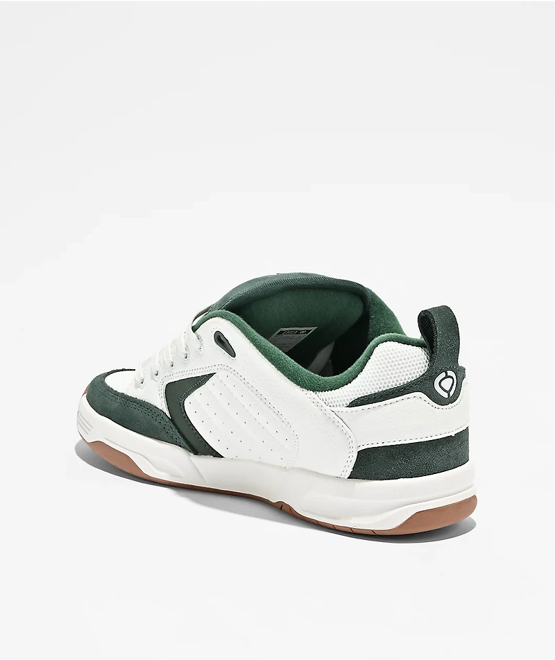 C1RCA CX201R White & Green Skate Shoes
