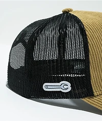 CAPSLAB x Smurfs Handy Brown Corduro Trucker Hat