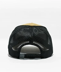 CAPSLAB x Smurfs Handy Brown Corduro Trucker Hat