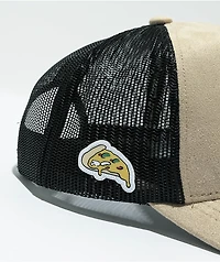 CAPSLAB x Smurfs Pizza Brown Trucker Hat