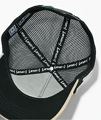 CAPSLAB x Smurfs Pizza Brown Trucker Hat