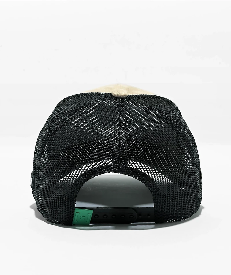 CAPSLAB x Smurfs Pizza Brown Trucker Hat