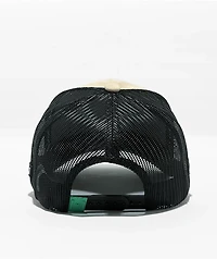 CAPSLAB x Smurfs Pizza Brown Trucker Hat