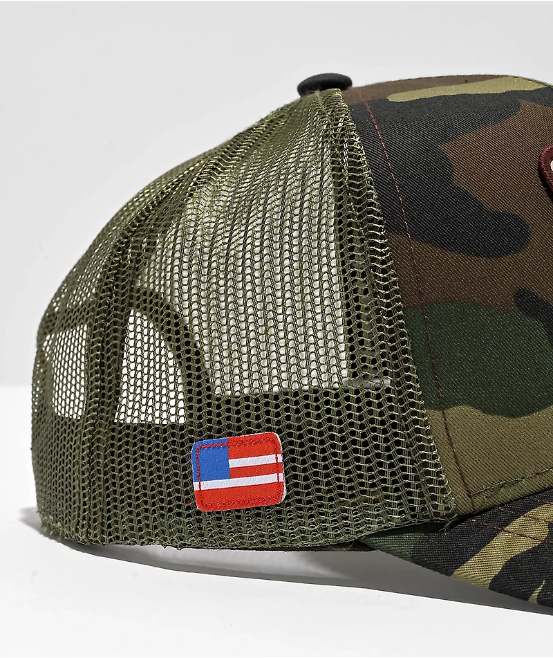 CAPSLAB x Street FIghter Guile Camo Trucker Hat