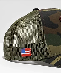 CAPSLAB x Street FIghter Guile Camo Trucker Hat
