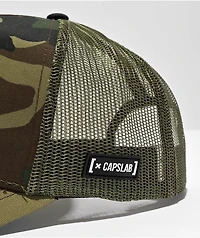 CAPSLAB x Street FIghter Guile Camo Trucker Hat