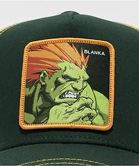 CAPSLAB x Street Fighter Blanka Yellow Trucker Hat