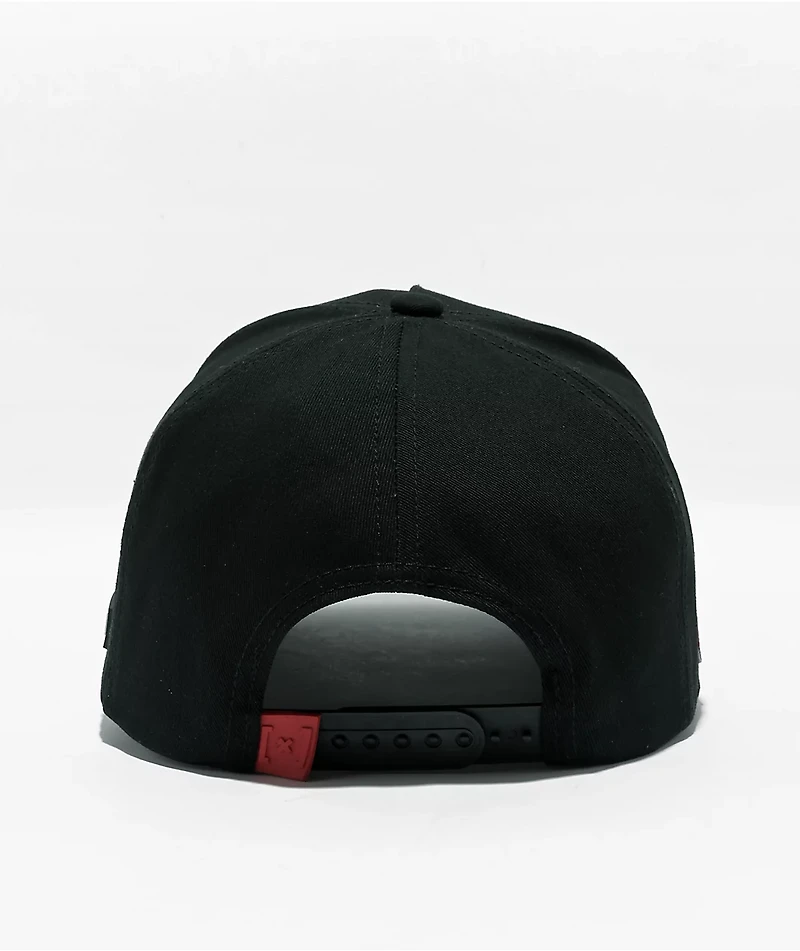 CAPSLAB x Street Fighter Ken Black Snapback Hat