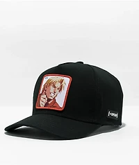 CAPSLAB x Street Fighter Ken Black Snapback Hat
